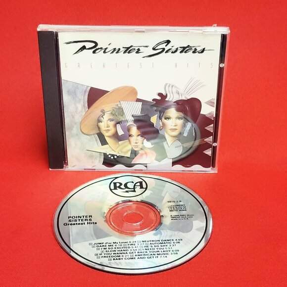 Pointer Sisters Greatest Hits CD 1989 - Picture 7 of 8